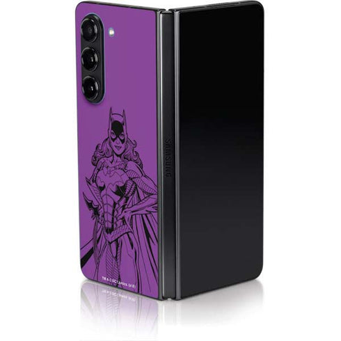 DC Comics Batgirl Comic Pop Galaxy Z Fold5 5G Skin